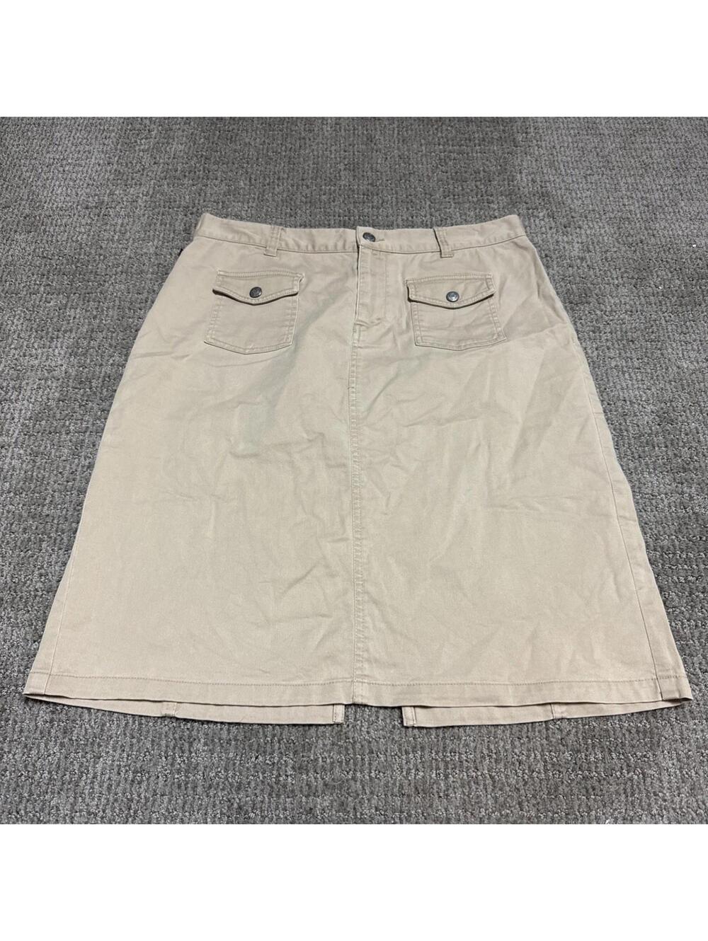 Polo Jeans Company Ralph Lauren Skirt Tan Women’s Size 10
